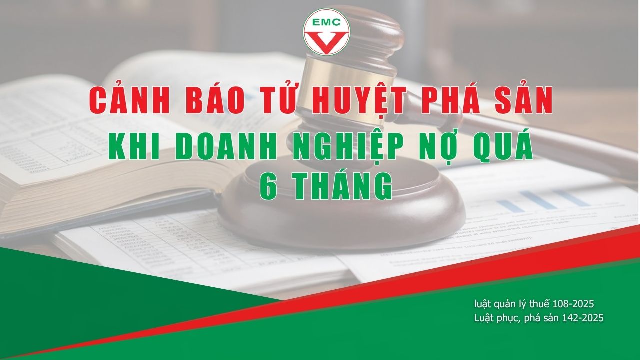 CẢNH BÁO TỬ HUYỆT DOANH NGHIỆP 2026: QUÁ HẠN NỢ 06 THÁNG – ĐỪNG ĐỂ THUẾ, BHXH HOẶC CHỦ NỢ QUYẾT ĐỊNH SỐ PHẬN DOANH NGHIỆP CỦA BẠN!